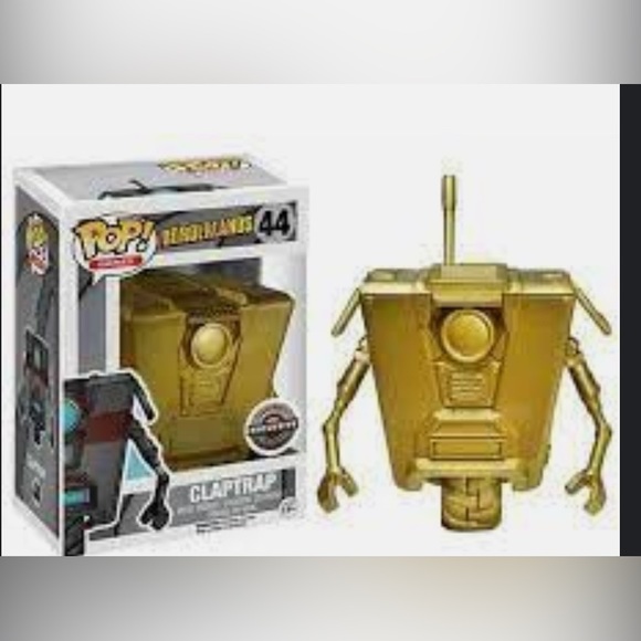 Pop #44 Borderland Claptrap (Gold) - Picture 1 of 1